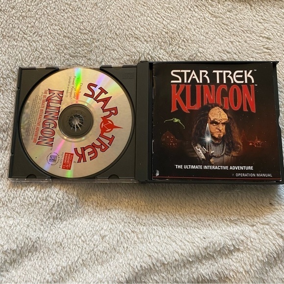 STAR Trek Klingoninteractive CD-Rom game 1996 windows based - Picture 3 of 15